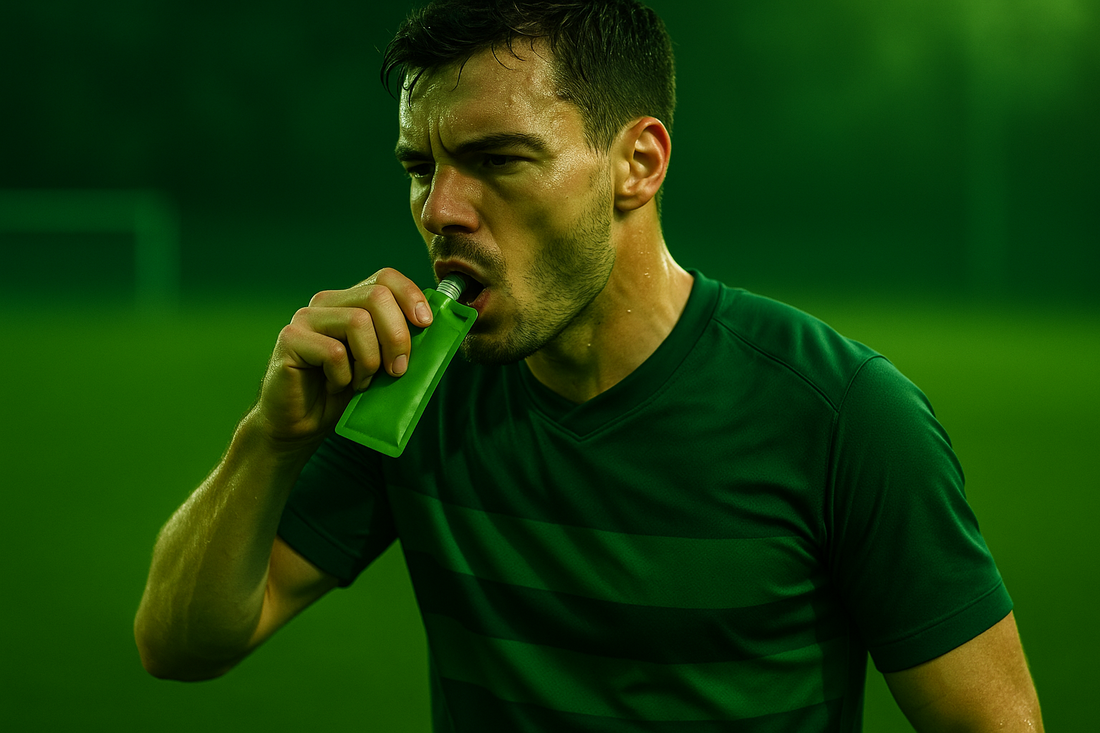 Football Energy Gels: Pre-Match & Half-Time Nutrition for 90 Minutes of Peak Performance