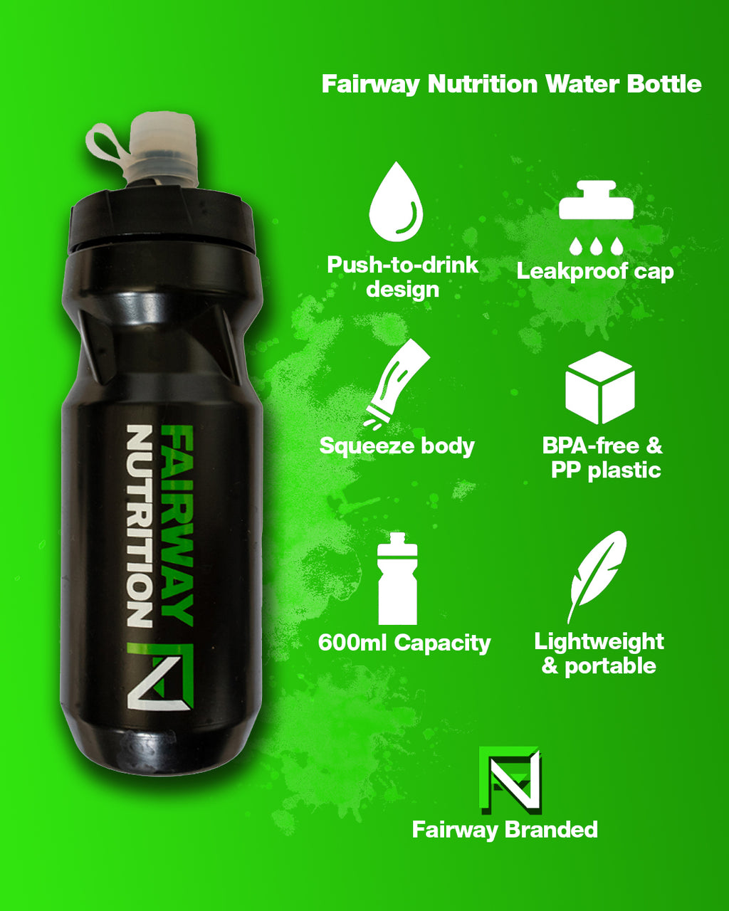 Fairway Nutrition Water Bottle
